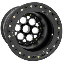 Load image into Gallery viewer, WELD RACING 735B-517B46K-6 Weld Racing 735B-517B46K-6 Magnum Sprint 15x17 Inch Aluminum Beadlock Wheel with Black Anodized Finish