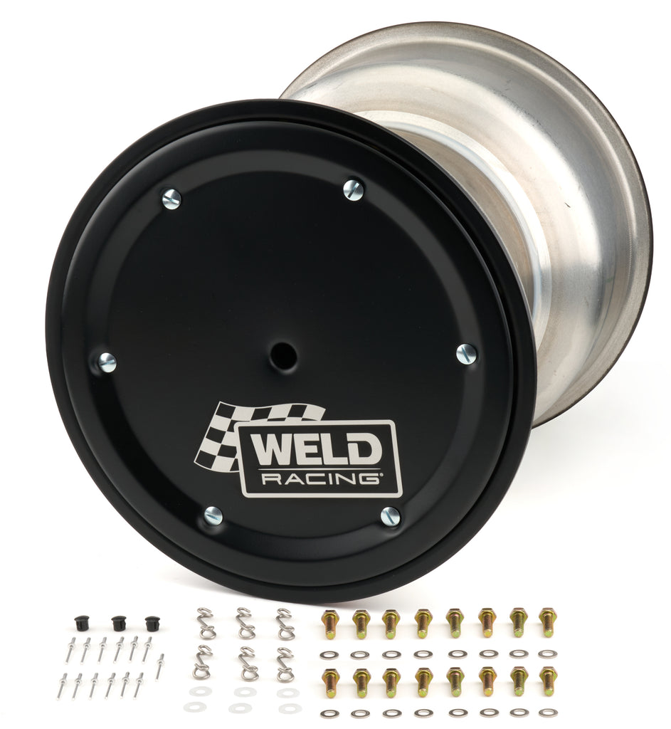 WELD RACING 735B-517B56K-6 Weld Racing 735B-517B56K-6 Magnum Sprint 15 x 17 Inch Beadlock Wheel with 6-Inch Backspace