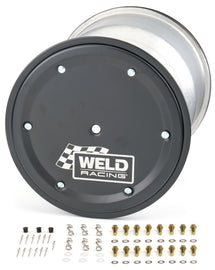WELD RACING 735B-517B57K-6 Weld Racing 735B-517B57K-6 Magnum Sprint 15x17 Inch Beadlock Wheel with 42 Spline and 7 Inch Offset