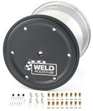 Load image into Gallery viewer, WELD RACING 735B-518B58K-6 Weld Racing 735B-518B58K-6 Magnum Sprint 15x18 Aluminum Beadlock Wheel with 42-Spline and Cover
