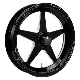 WELD RACING 788C-15001-B Weld Racing 788C-15001-B AlumaStar 2.0 Front Runner Wheel – 15 x 3.5 inches, Black Powder Coat