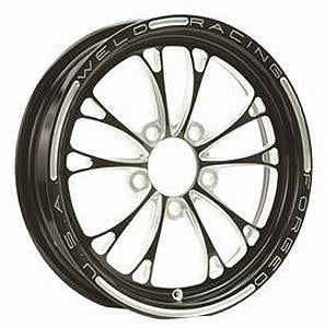 WELD RACING 84B-1704274 17x4.5 V-Series Drag Wheel 1-Piece 5x4.75
