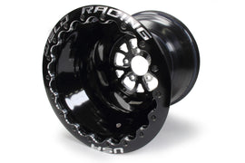 WELD RACING 84B-616B280UB V-Series Drag Wheel Blk 16x16 5x4.75 5.0 BS