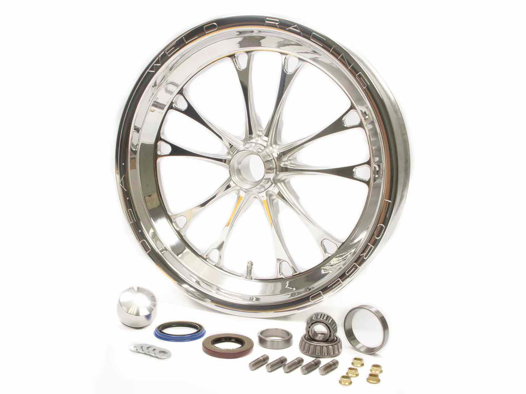 WELD RACING 84P-15001 V-Series Frt Drag Wheel Pol 15x3.5 Strange Mount