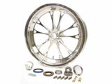 WELD RACING 84P-15001 V-Series Frt Drag Wheel Pol 15x3.5 Strange Mount