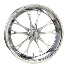 Load image into Gallery viewer, WELD RACING 84P-17000 V-Series Frnt Drag Wheel 1-PC 17x2.25 Polished