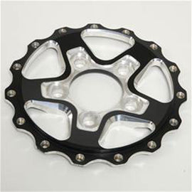 WELD RACING P613B-88B Aluma Star 2.0 5x 4.75 Rear Center Black