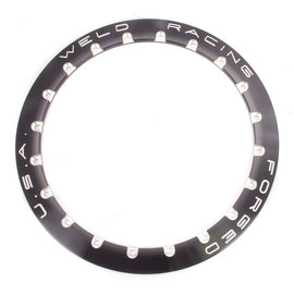 WELD RACING P650-5179B Beadloc Ring - Black 20-Hole For 15in Wheel