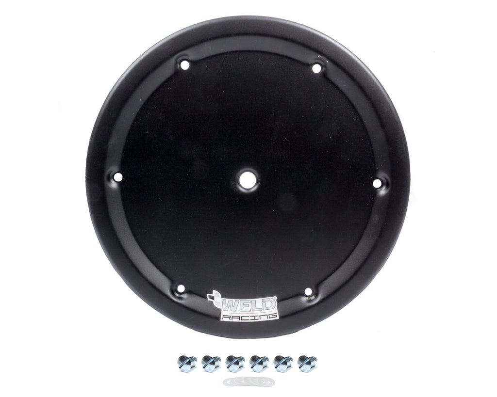 WELD RACING P650B-4514A-6 Replacement Mud Cover New Style 6-Hole Black