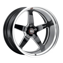 Load image into Gallery viewer, WELD RACING S10420573625 Weld Racing 22x10.5 Ventura Street Wheel - Black Machined Finish, 5x5 Bolt Pattern