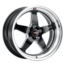 Load image into Gallery viewer, WELD RACING S10488063450 Weld Racing 18x8 Ventura Street Wheel with Machined Lip and Black Finish