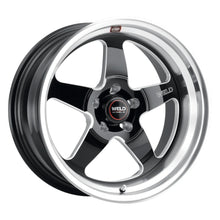 Load image into Gallery viewer, WELD RACING S10489563525 Weld Racing 18x9.5 Ventura Street Wheel - Black Machined Aluminum Rim with 5x120.65 Bolt Pattern