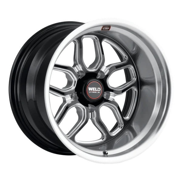 WELD RACING S10771173425 Weld Racing 17x11 Laguna Wheel with Machined Lip and Black Finish - Part S10771173425