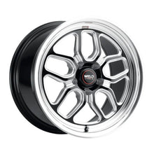 Load image into Gallery viewer, WELD RACING S15270022P42 Weld Racing 17x10 Laguna Drag Wheel - Black Machined Finish, 5x120mm Bolt Pattern, 7.25