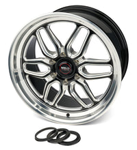 Load image into Gallery viewer, WELD RACING S15307084P13 Weld Racing 20x7 Laguna 6 Drag Wheel - 6x139.7 Bolt Pattern, 4.50 Backspace, Black Machined Finish