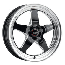 Load image into Gallery viewer, WELD RACING S15570067P49 Weld Racing 17x10 Ventura Drag Wheel with 5x4.50 Bolt Pattern and Machined Lip