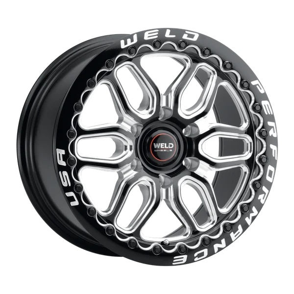 WELD RACING S90370089P42 Weld Racing 17x10 Laguna 6 Beadlock Wheel - 6x135 Bolt Pattern