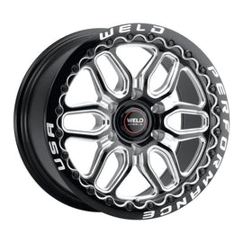 WELD RACING S90370089P42 Weld Racing 17x10 Laguna 6 Beadlock Wheel - 6x135 Bolt Pattern