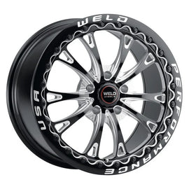 WELD RACING S90870067P49 Weld Racing 17x10 Belmont Beadlock Wheel 5x114.3 Bolt Pattern