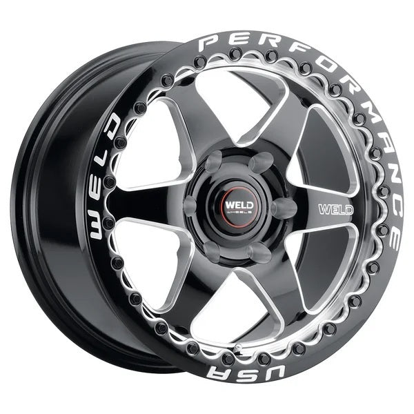 WELD RACING S90970089P42 Weld Racing 17x10 Ventura Six B-lock Wheel with 6x135 Bolt Pattern