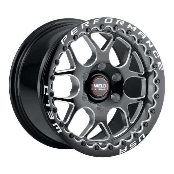 WELD RACING S91070089P42 Weld Racing 17x10 Solana Beadlock Wheel 6x135 Bolt Pattern