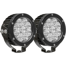 Load image into Gallery viewer, WESTIN 09-12007B-PR Axis LED Auxiliary Light Round Flood Pattern Pair