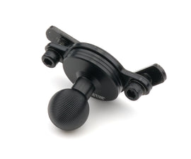 WESTIN 10-21015 WESTIN Dash Accessory Bracket 10-21015 with 1.5-inch Mount and 20mm Ball, Aluminum Black Anodized
