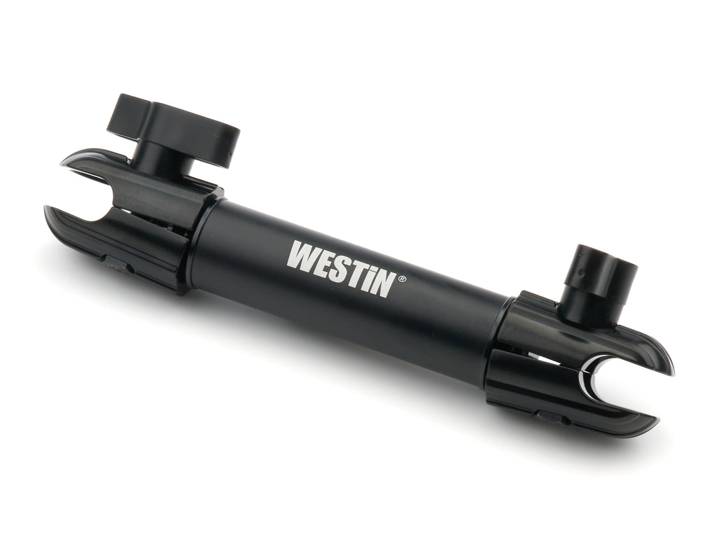WESTIN 10-21065 WESTIN 10-21065 Dash Accessory Bracket with Locking Thumb Screw, 5.9 Inch Length, Dual Ball Socket Mount, Aluminum, Black Anodized