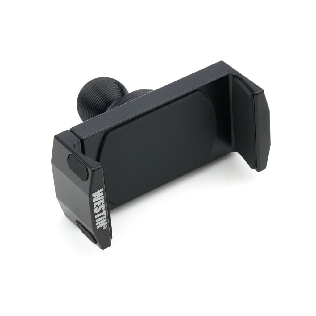 WESTIN 10-21095 WESTIN 10-21095 Dash Accessory Bracket for Cell Phones, 20mm Ball, Up to 3.4 Inches Wide