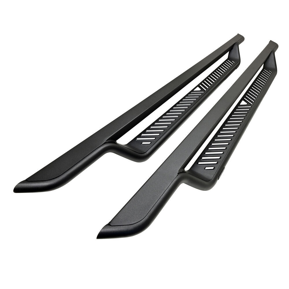 WESTIN 20-44135 Westin Outlaw Drop Running Boards for GM Fullsize Crew Cab Trucks (2019-2026) - Steel, Black Textured Powder Coat, 4-Inch Drop Pair