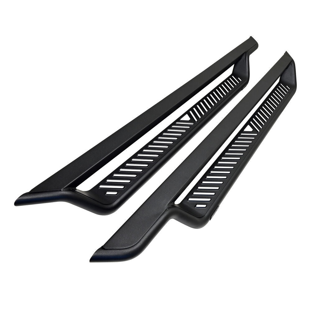 WESTIN 20-44155 WESTIN Outlaw Drop Running Boards for Ford Midsize Trucks (2019-2026) – 4-Inch Drop Side Steps, Steel, Black Textured Finish