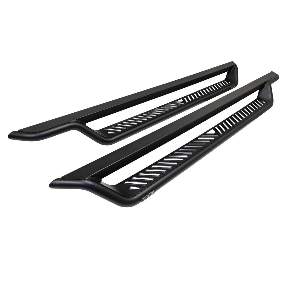 WESTIN 20-44195 Westin Outlaw Drop Running Boards for Ford Midsize SUVs (2021-2025), 4-Inch Drop, Steel, Black Textured Powder Coat, Pair