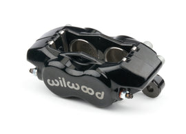 WILWOOD 120-13843-BK WILWOOD Forged Dynalite Black 4-Piston Brake Caliper (Part Number 120-13843-BK)