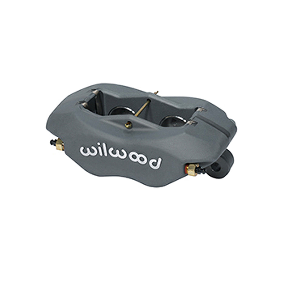 WILWOOD 120-6814 WILWOOD Dynalite DL II Brake Caliper 120-6814, 4-Piston Aluminum Gray Anodized for High-Performance Vehicles