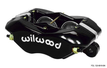 Load image into Gallery viewer, WILWOOD 120-6816-BK Caliper Dynalite 0.810in Rotor 4 Piston Black