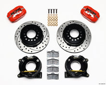 Load image into Gallery viewer, WILWOOD 140-10094-DR 63-87 GM C10 P/U Rear Brake Kit Red Caliper