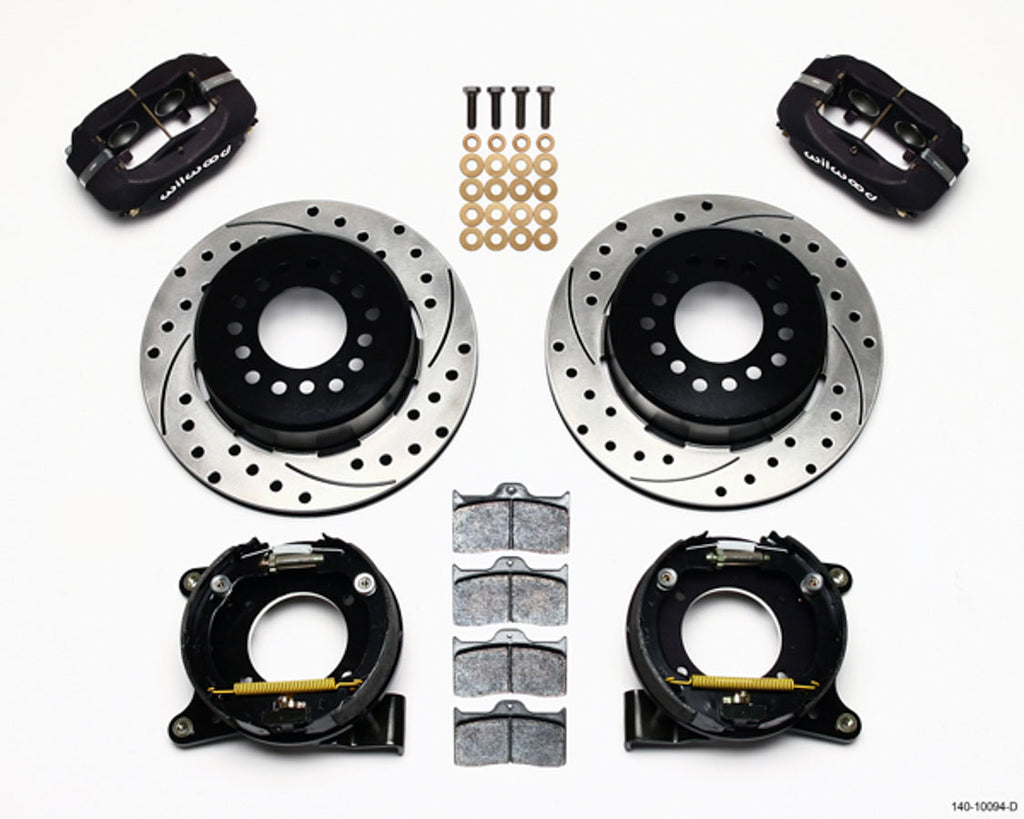 WILWOOD 140-10094-D Wilwood 140-10094-D Rear FDL Brake Kit with Parking Brake for Chevrolet C10