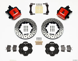 WILWOOD 140-10206-DR Wilwood 140-10206-DR CPB Rear Brake Kit for 1990-2001 Honda and Acura
