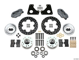 WILWOOD 140-1033-BD Dragster Front Kit MD 80-87 GM