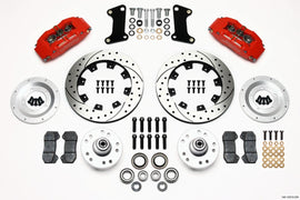 WILWOOD 140-10510-DR Front Disc Brake Kit Red 67-72 Camaro Nova 12.19