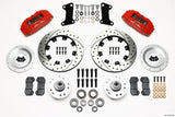 WILWOOD 140-10510-DR Front Disc Brake Kit Red 67-72 Camaro Nova 12.19
