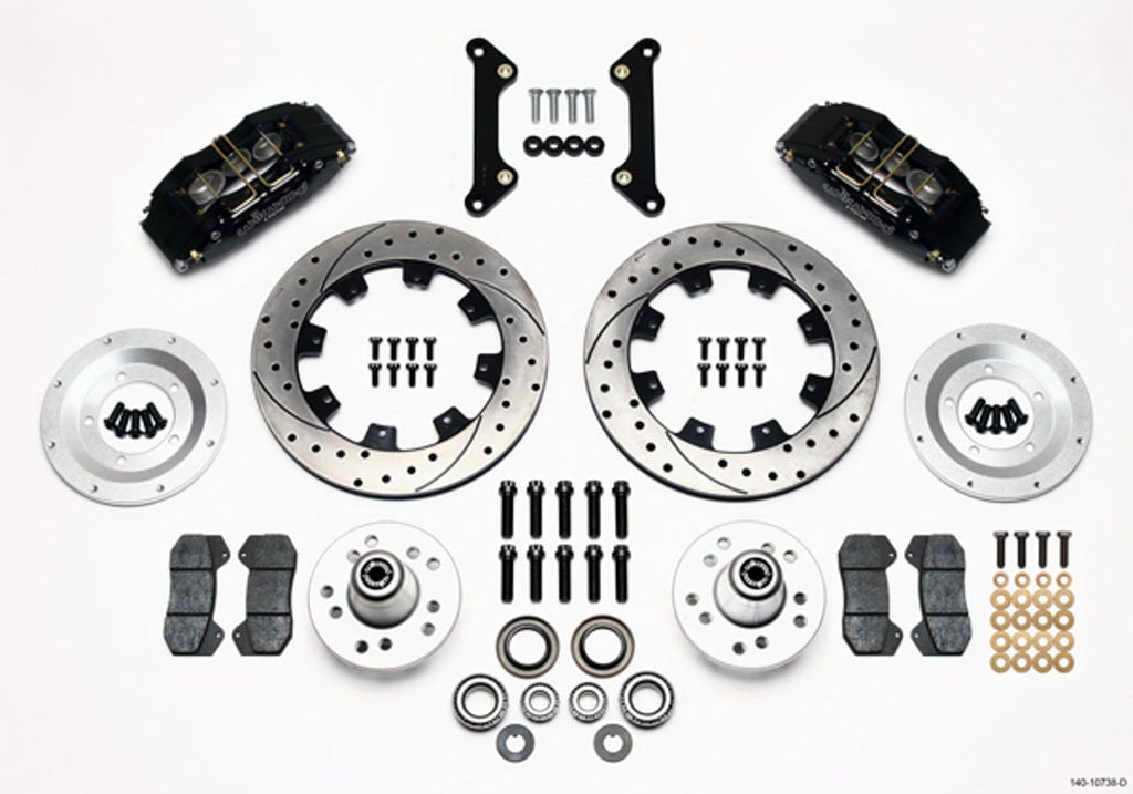 WILWOOD 140-10738-D Brake Kit Dynapro Camaro 70-78 6 Piston 12.19in
