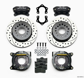 WILWOOD 140-10767-D Rear Brake Kit Dynalite Mopar/Dana w/PB