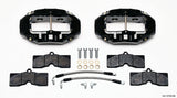 WILWOOD 140-10790-BK Rear Brake Kit 65-82 Corvette Black Caliper