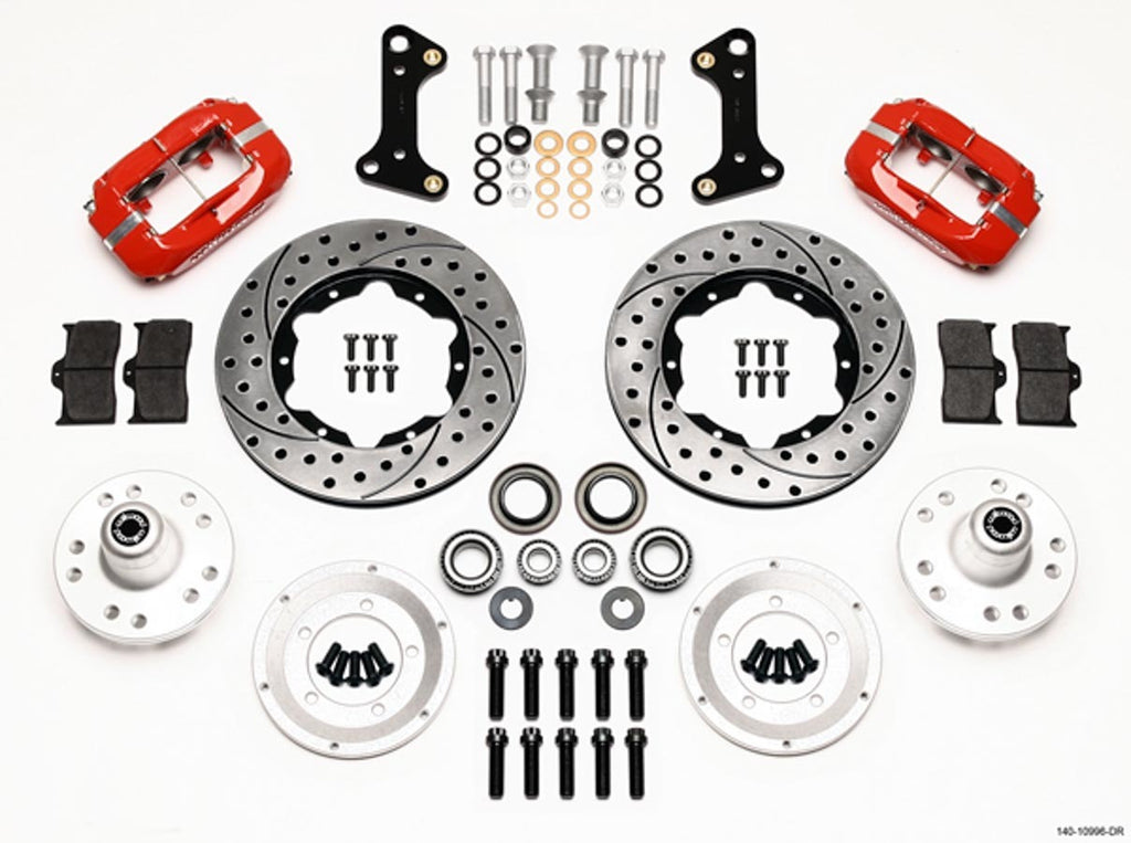 WILWOOD 140-10996-DR HD Front Brake Kit 67-72 Camaro/Nova Drilled