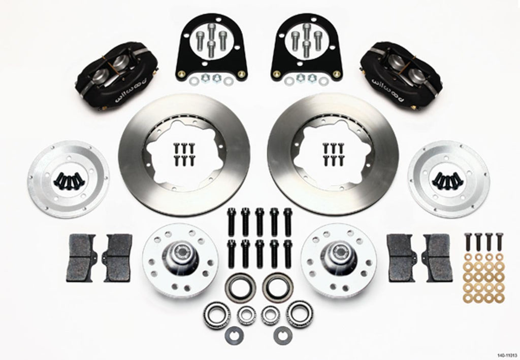 WILWOOD 140-11013 HD Front Brake Kit 37-48 Ford-Billet