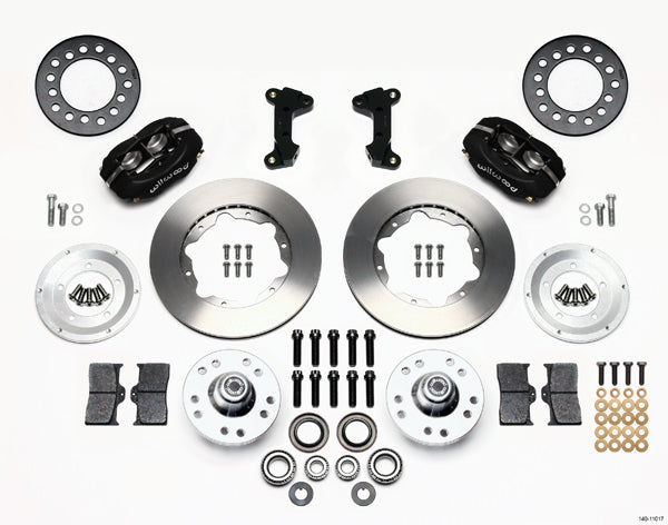 WILWOOD 140-11017 HD Front Brake Kit Must II Drop Spindle