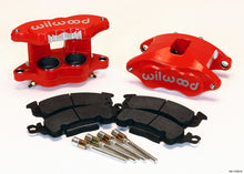 Load image into Gallery viewer, WILWOOD 140-11290-R Front Caliper Kit D52 / Big GM Red Powdercoat
