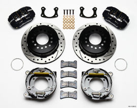 WILWOOD 140-11389-D Rear Disc Brake Kit Big Ford Drilled
