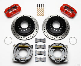 WILWOOD 140-11396-DR Rear Brake Kit Mustang 8.8in 5 Lug 2.5in Offset